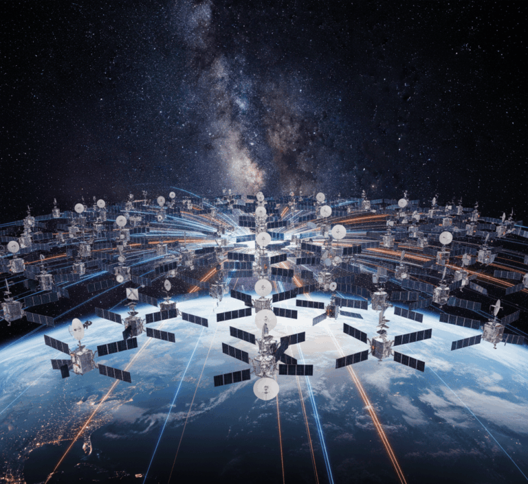 Constelação de satélites